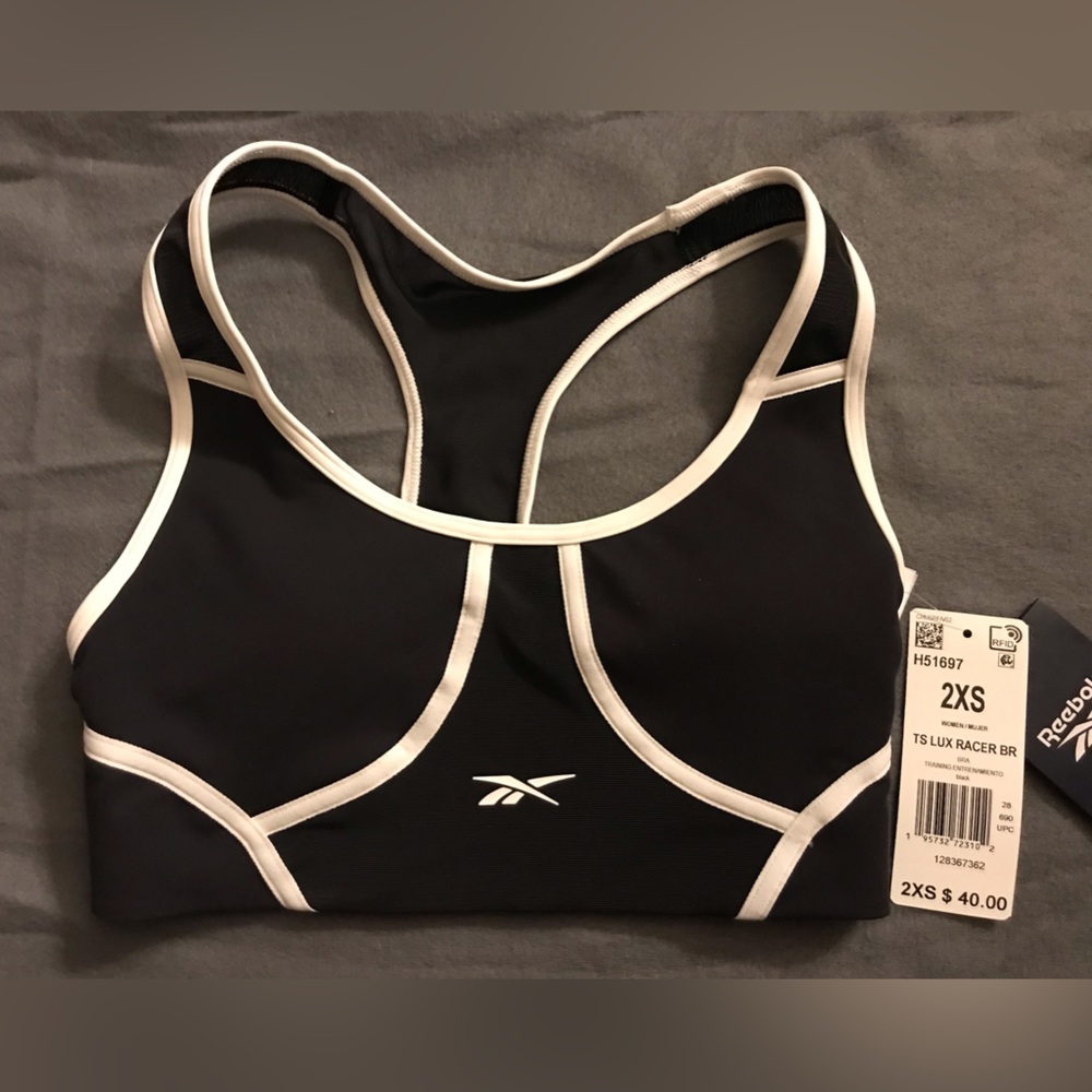 NWT Reebok TS LUX Racerback Bra - Picture 3 of 7